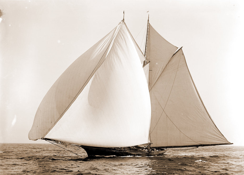 Detail of Constellation (Schooner), 1892 by Anonymous