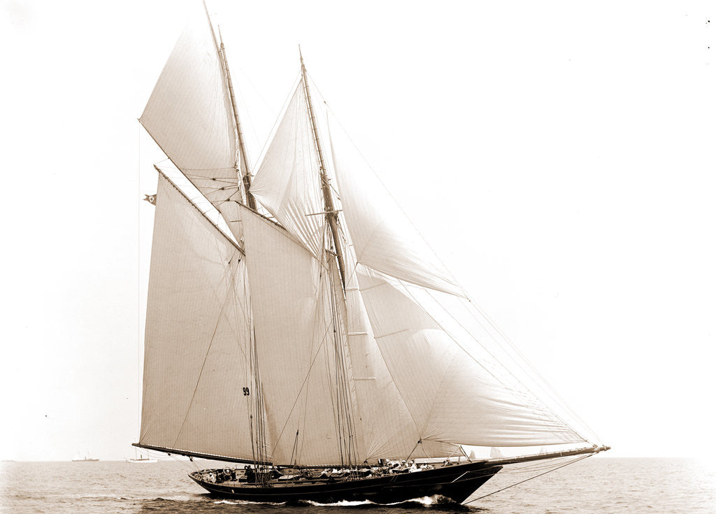 Detail of Lasca (Schooner), 1892 by Anonymous