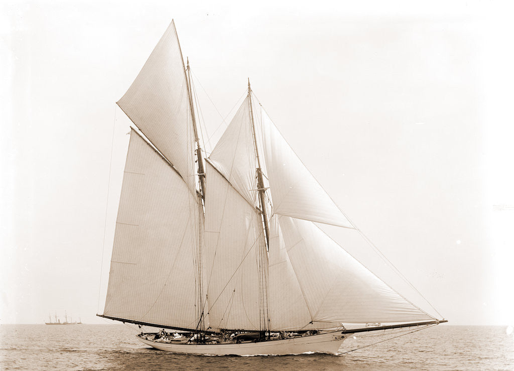 Detail of Marguerite (Schooner), 1892 by Anonymous