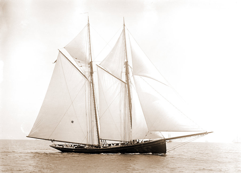 Detail of Alert (Schooner), 1892 by Anonymous