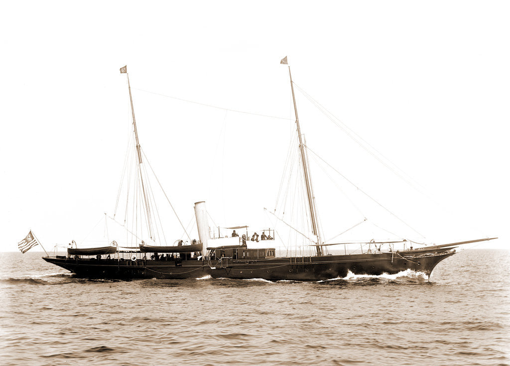 Detail of Ituna (Steam yacht), 1892 by Anonymous