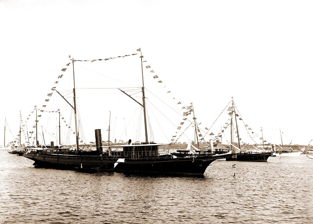 Detail of Susquehanna (Steam yacht), 1892 by Anonymous