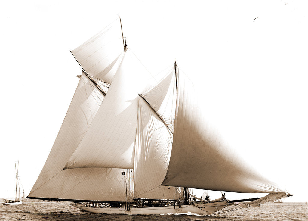 Detail of Constellation (Schooner), 1892 by Anonymous