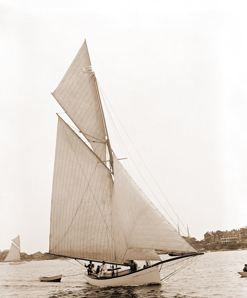 Detail of Hiawatha (Yacht) by Anonymous