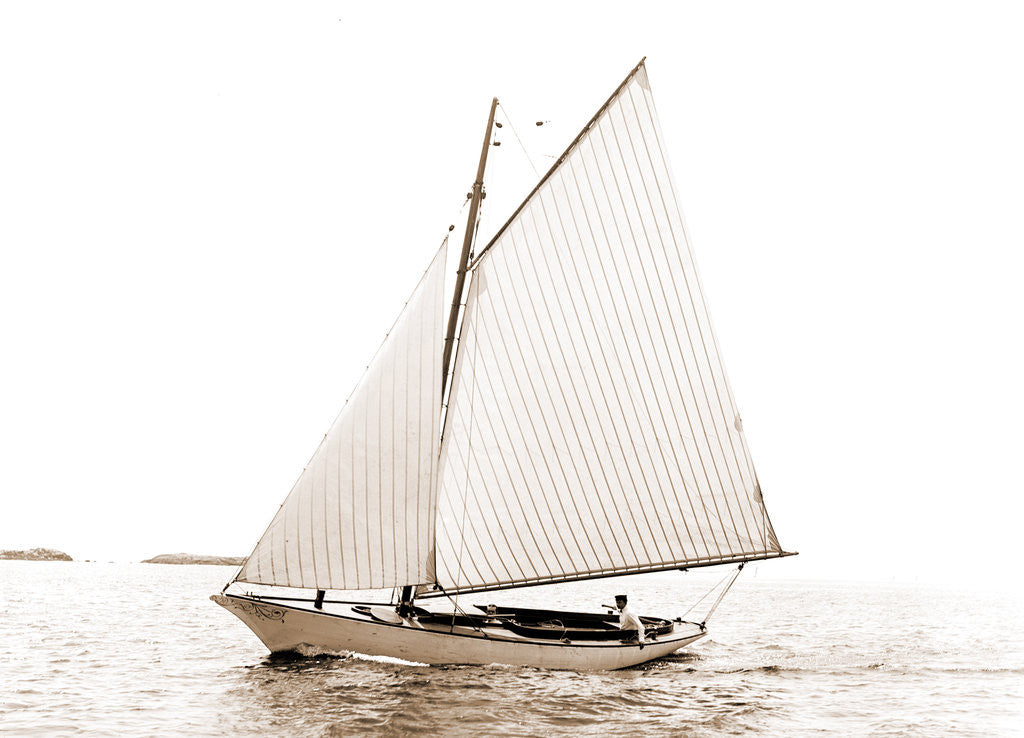 Detail of Carl (Sailboat), 1880 by Anonymous