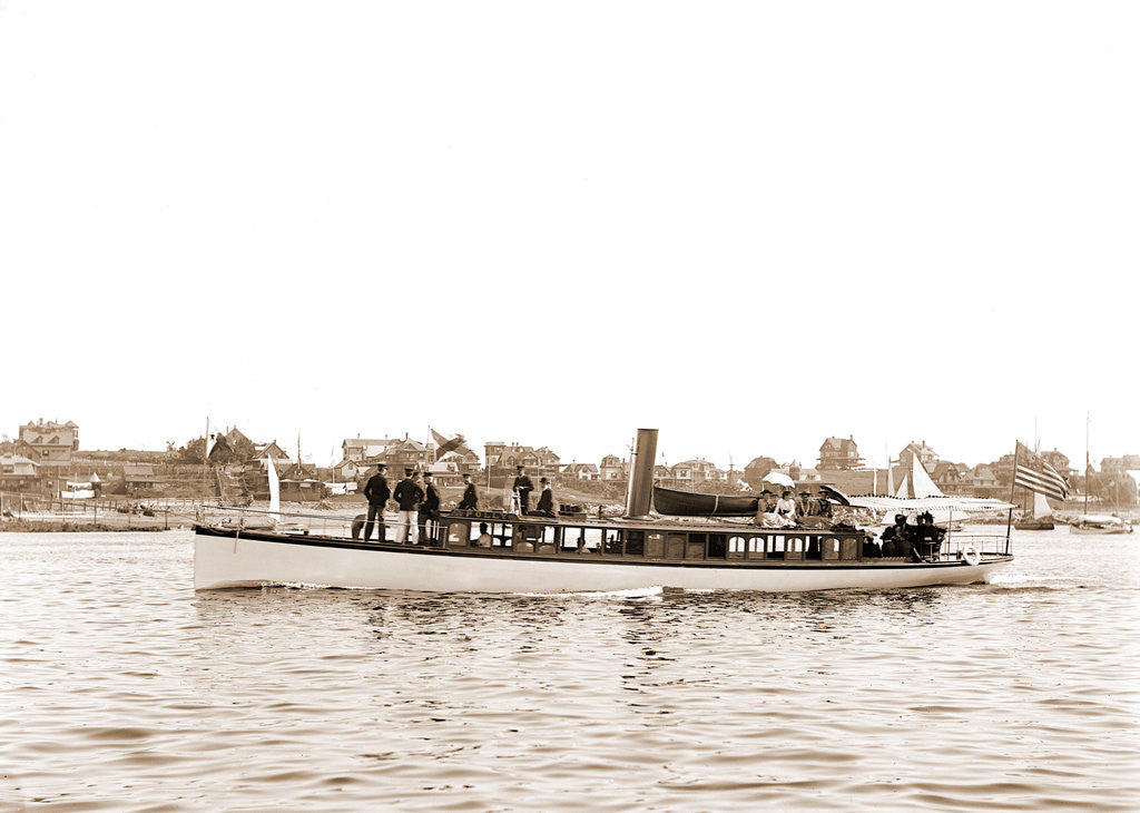 Detail of Polly (Steam yacht), 1880 by Anonymous