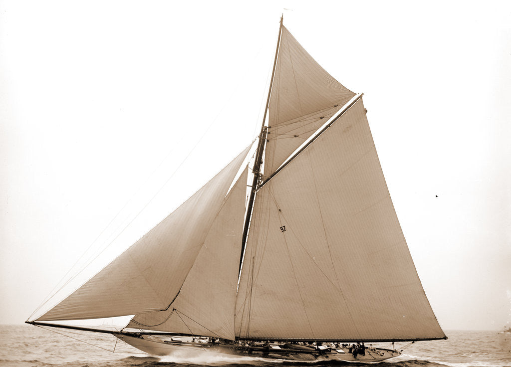 Detail of Vigilant (Yacht) by Anonymous