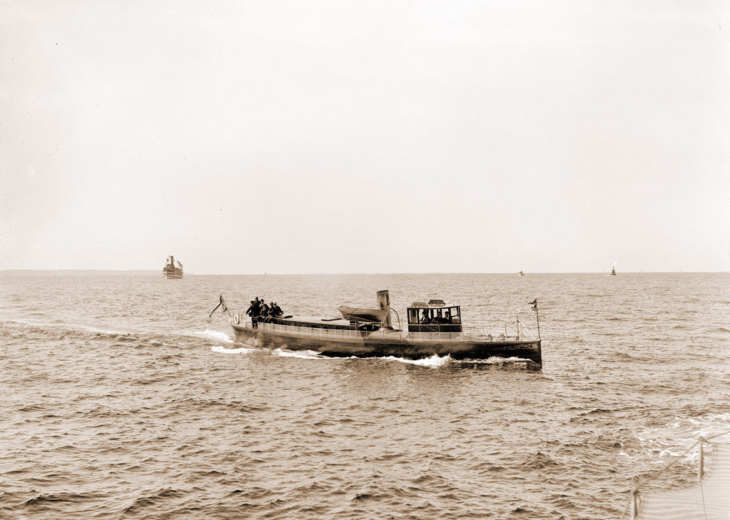 Detail of Feiseen (Steam yacht), 1893 by Anonymous