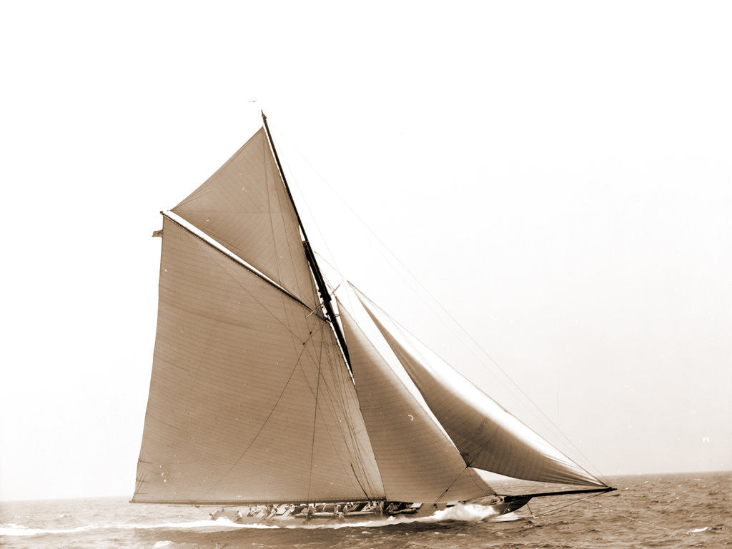 Detail of Columbia (Sloop), 1899 by Anonymous