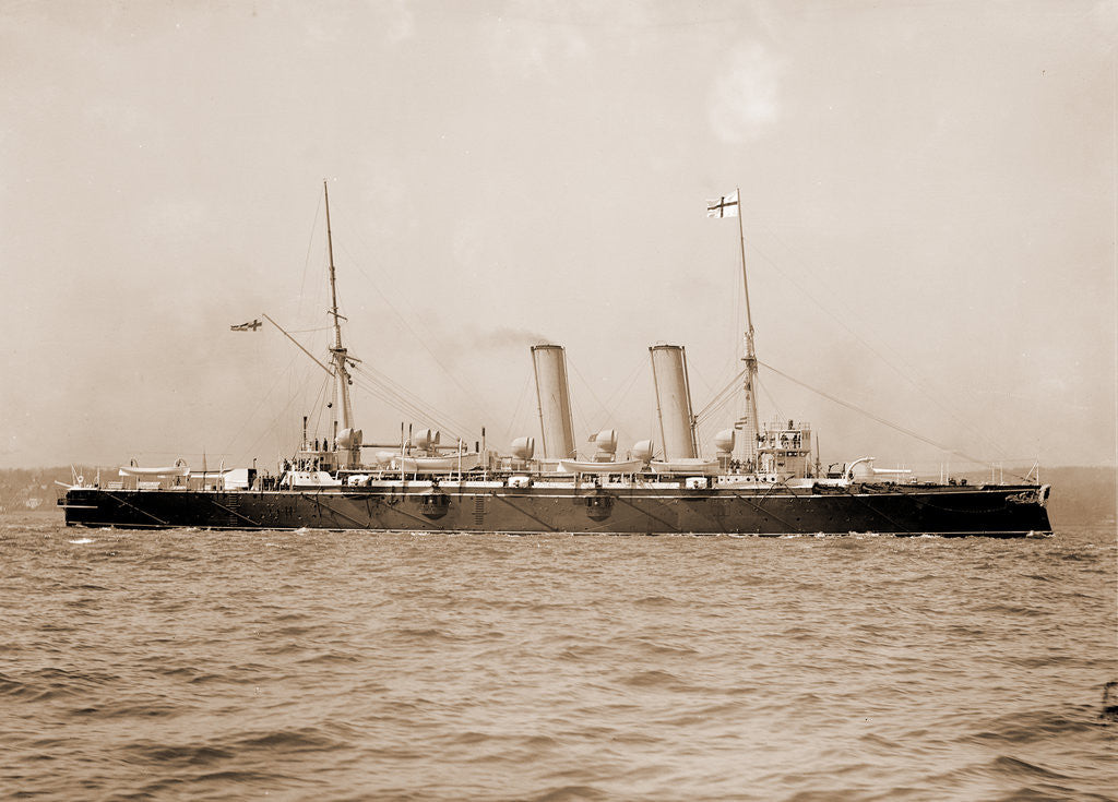 Detail of Blake, English ship, Blake (Ship), 1890 by Anonymous