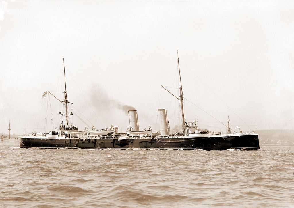 Detail of Magicienne, English ship, Magicienne (Ship), 1890 by Anonymous
