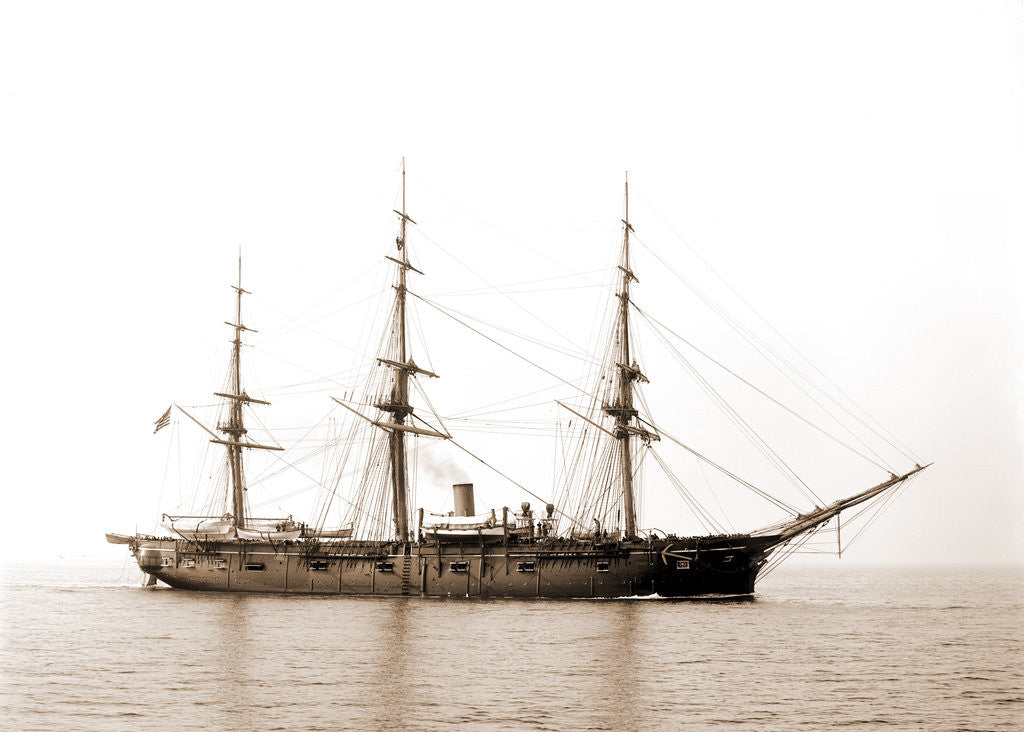 Detail of Lancaster (Gunboat), 1899 by Anonymous