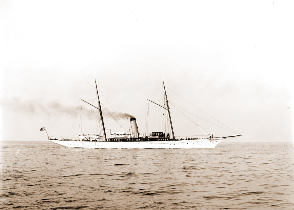 Detail of Scorpion (Steam yacht), 1899 by Anonymous