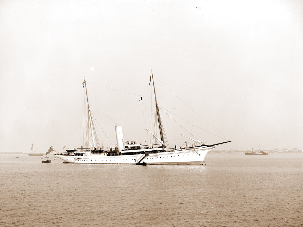 Detail of Erin (Steam yacht), 1899 by Anonymous