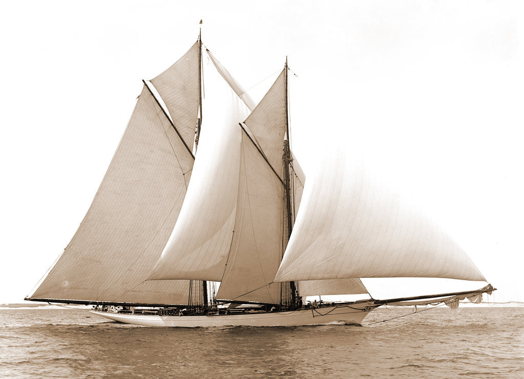 Detail of Merlin (Schooner), 1892 by Anonymous