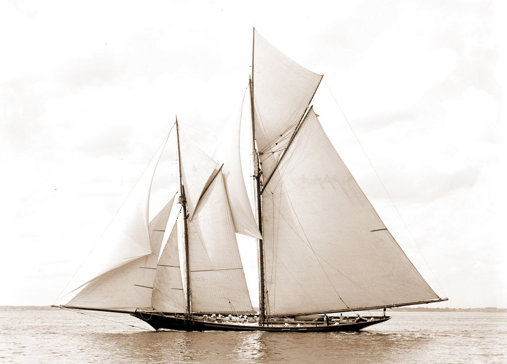 Detail of Volunteer (Yacht) by Anonymous