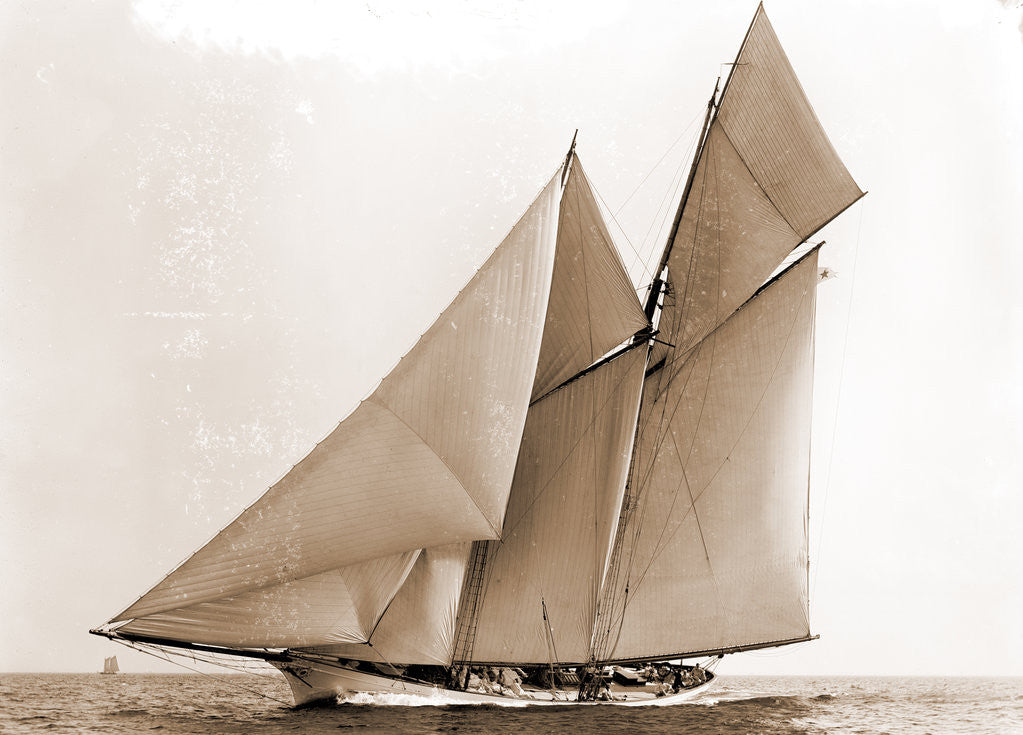 Detail of Marguerite (Schooner), 1891 by Anonymous