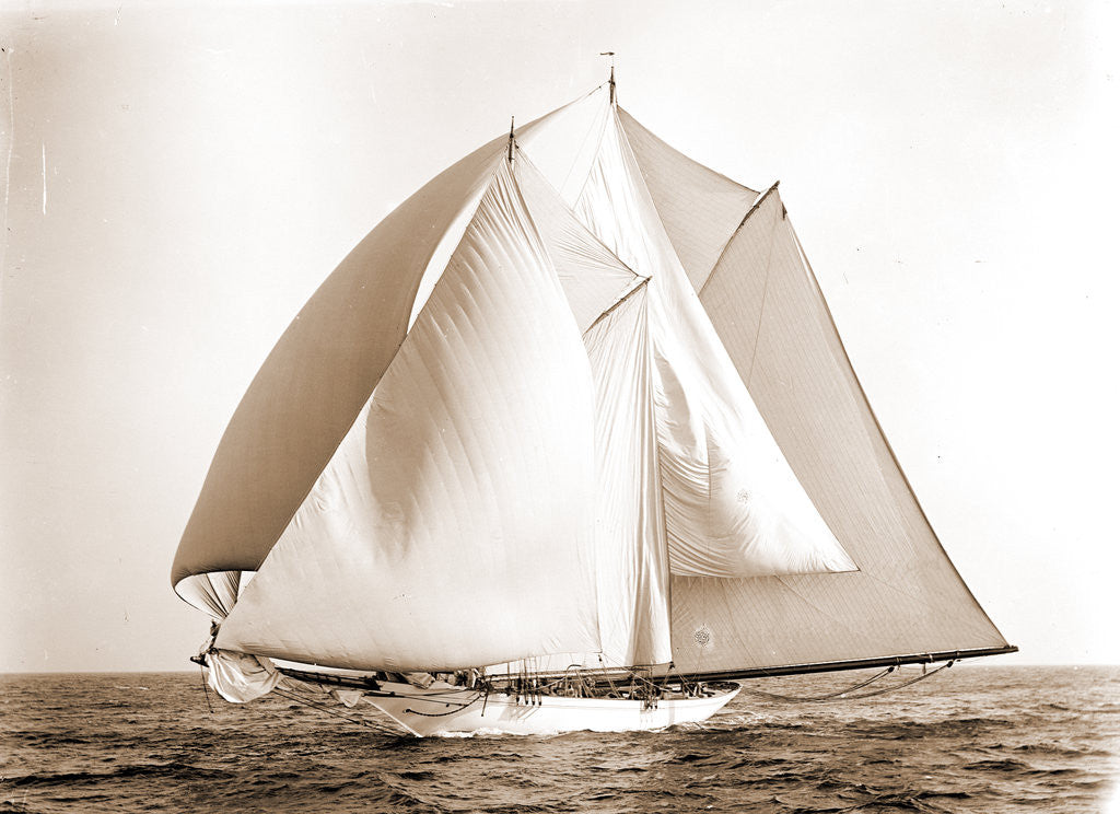 Detail of Alcaea (Schooner), 1892 by Anonymous