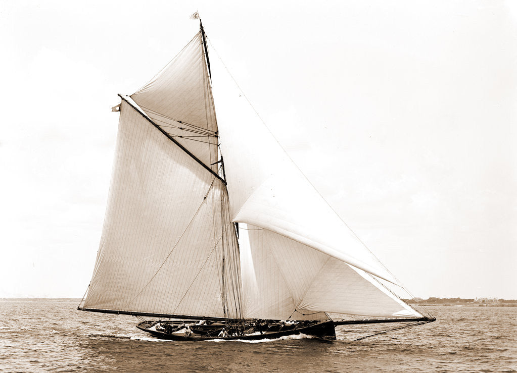 Detail of Huron (Yacht) by Anonymous