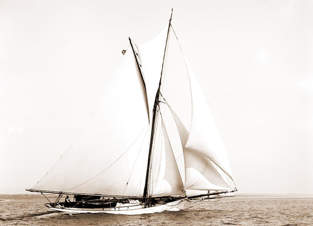 Detail of Cinderella (Yacht) by Anonymous