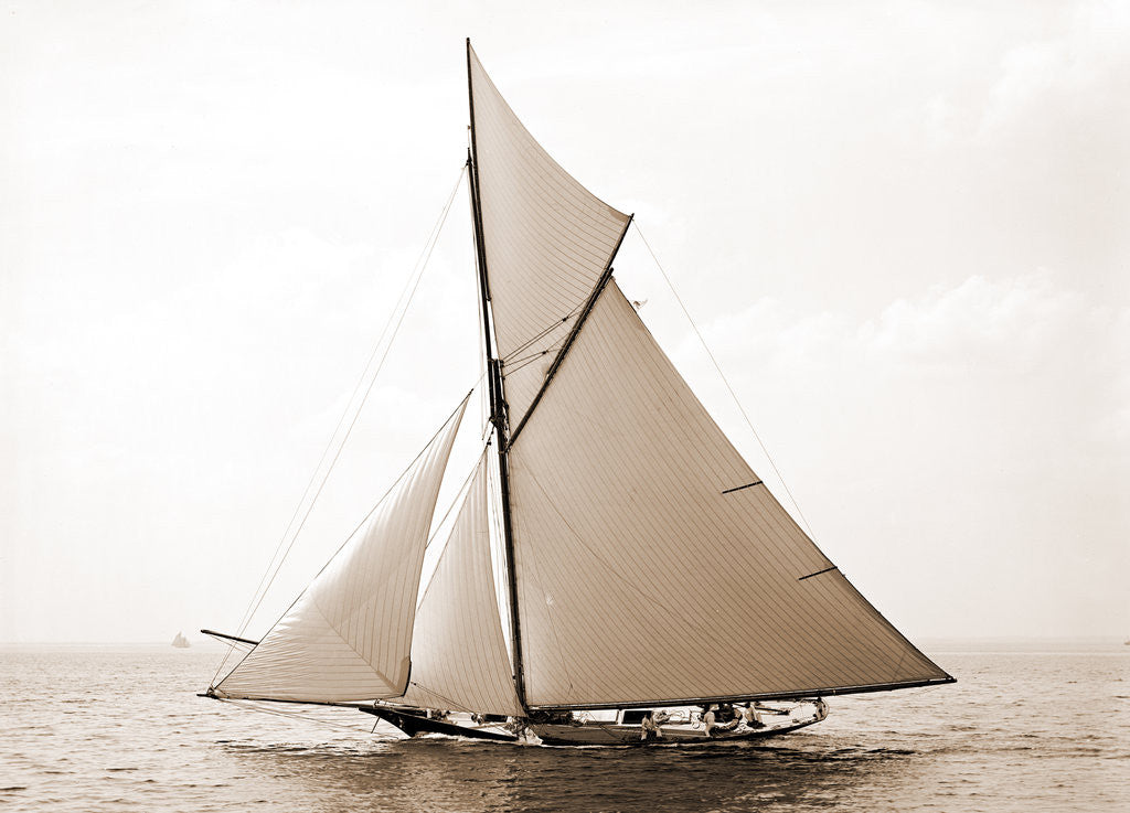 Detail of Oweene (Sloop), 1891 by Anonymous