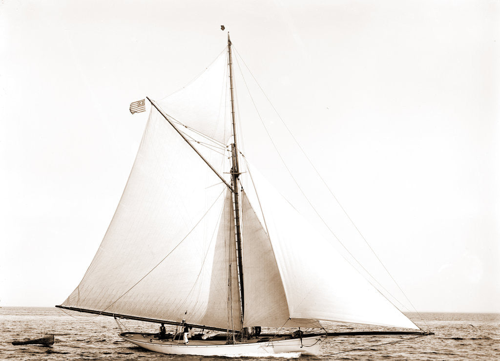 Detail of Babboon (Yacht) by Anonymous