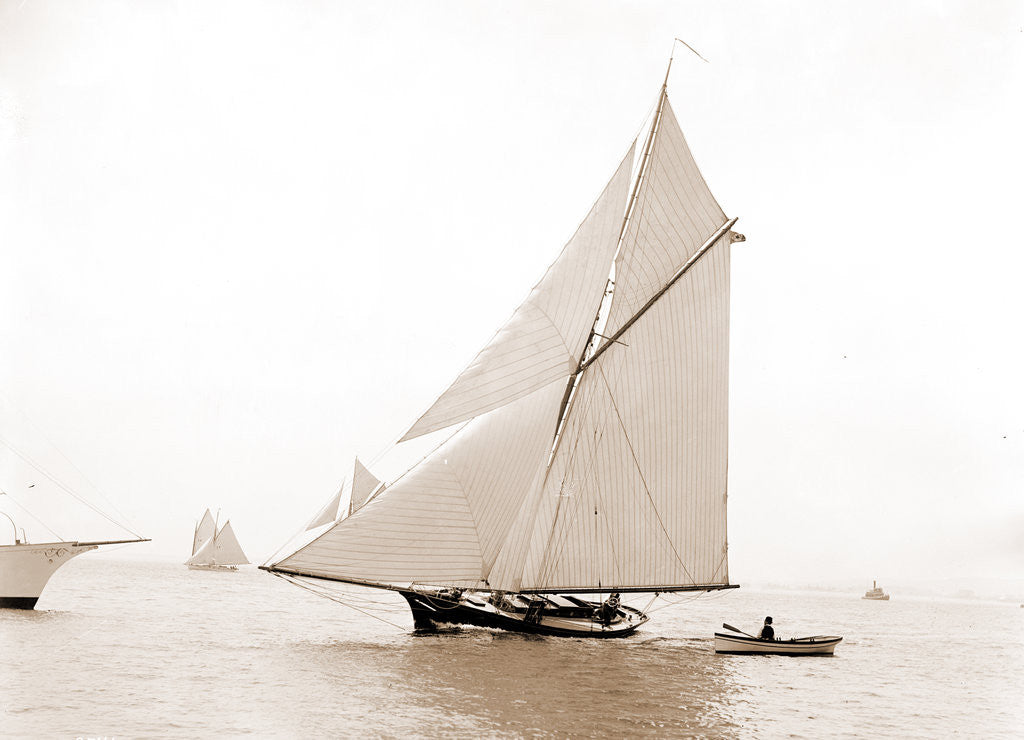 Detail of Saona (Yacht) by Anonymous