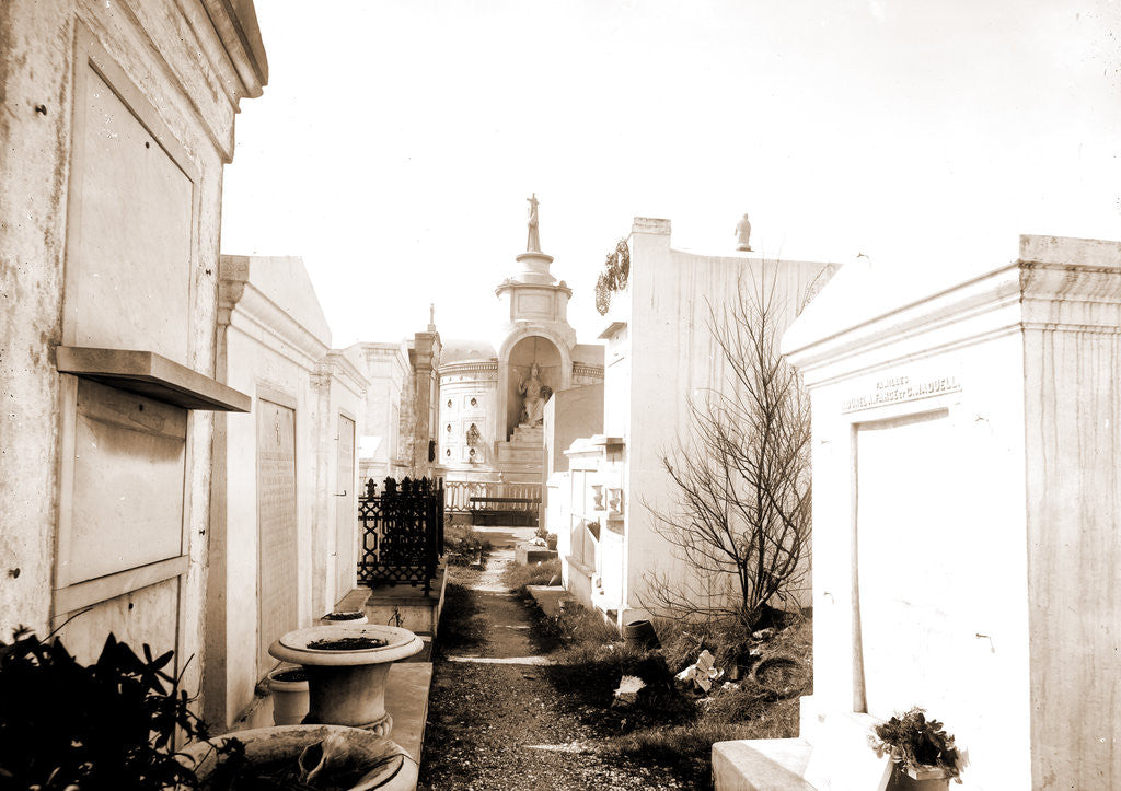 Detail of Old St. Louis Cemetery, New Orleans by Anonymous