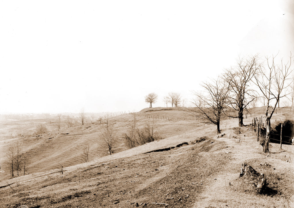 Detail of General view of battlefield, Vicksburg by Anonymous