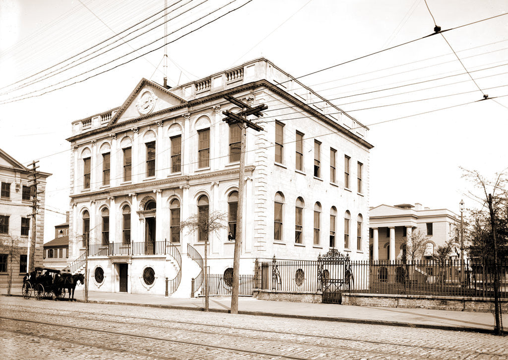 Detail of City Hall, Charleston by Anonymous