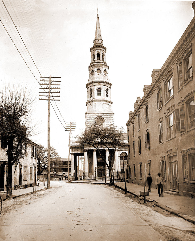 Detail of St. Philip's Church, Charleston by Anonymous