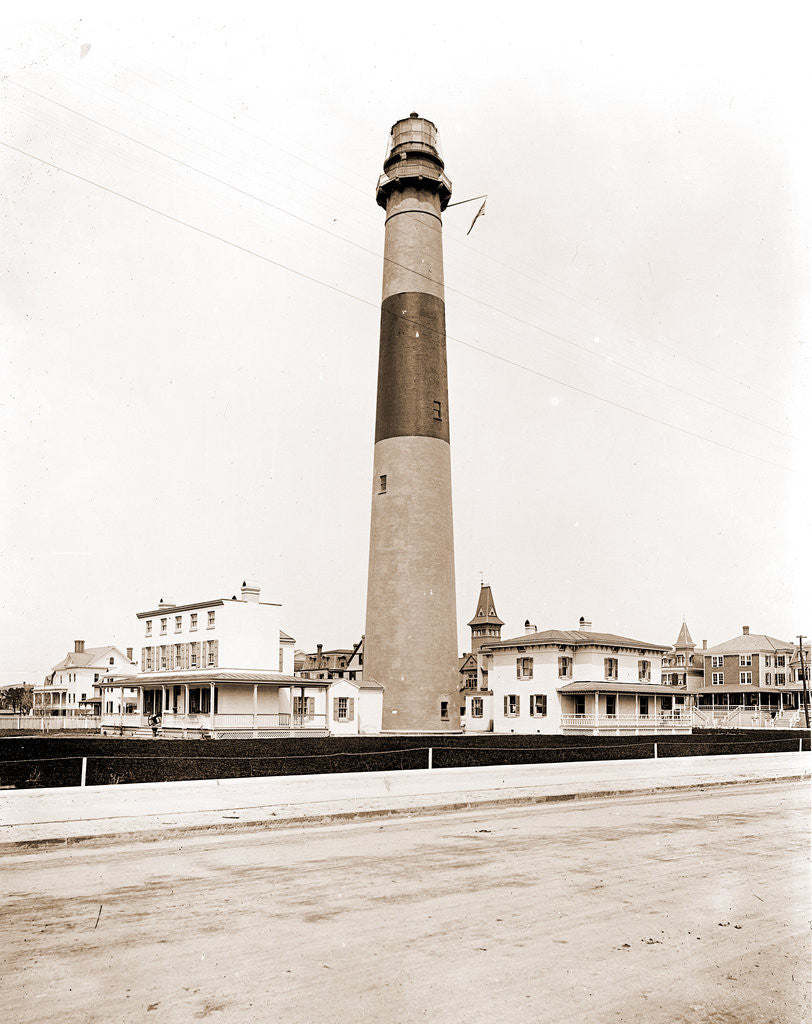 Detail of Absecon Light House, Atlantic City by Anonymous