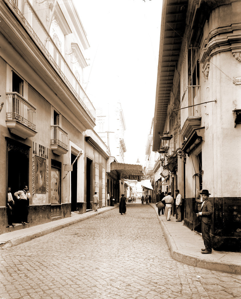 Detail of Havana Street, Havana by Anonymous