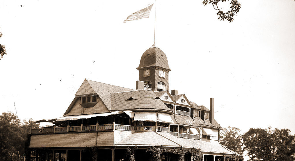 Detail of The Pavilion, Belle Isle Park by Anonymous
