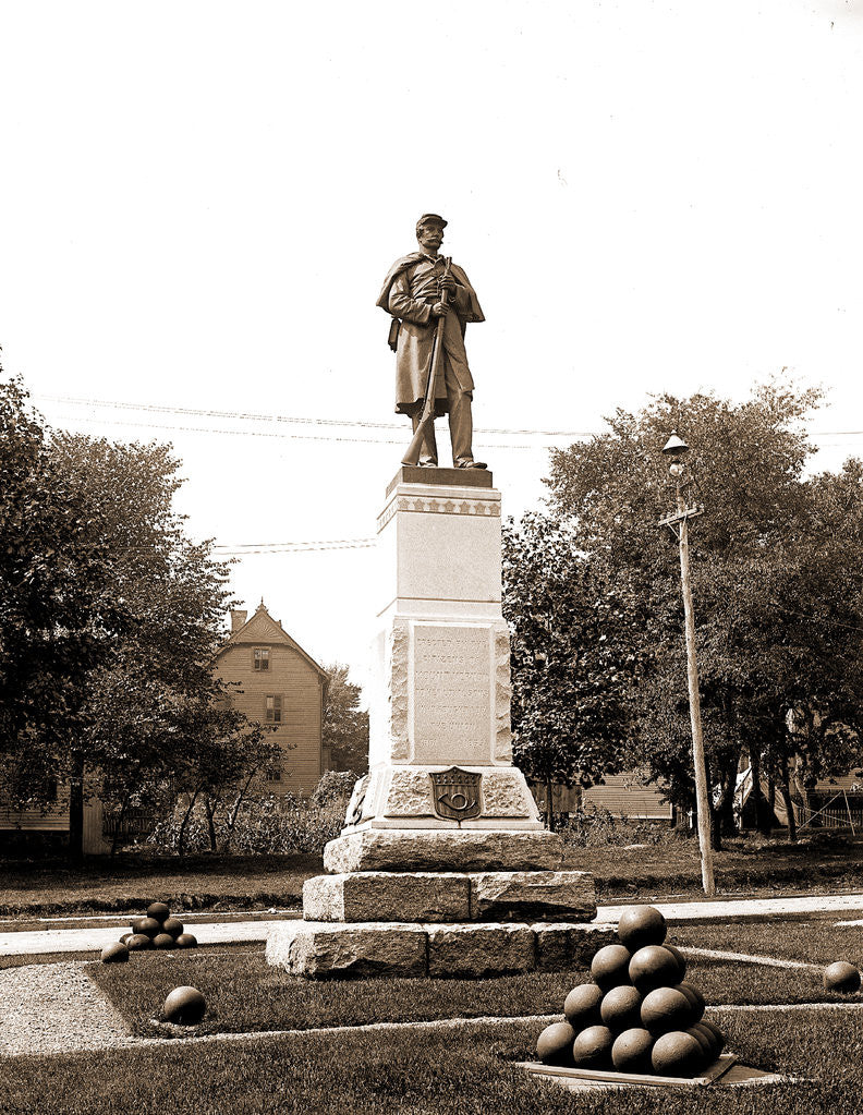 Detail of Soldiers' Monument, Mt. Vernon by Anonymous