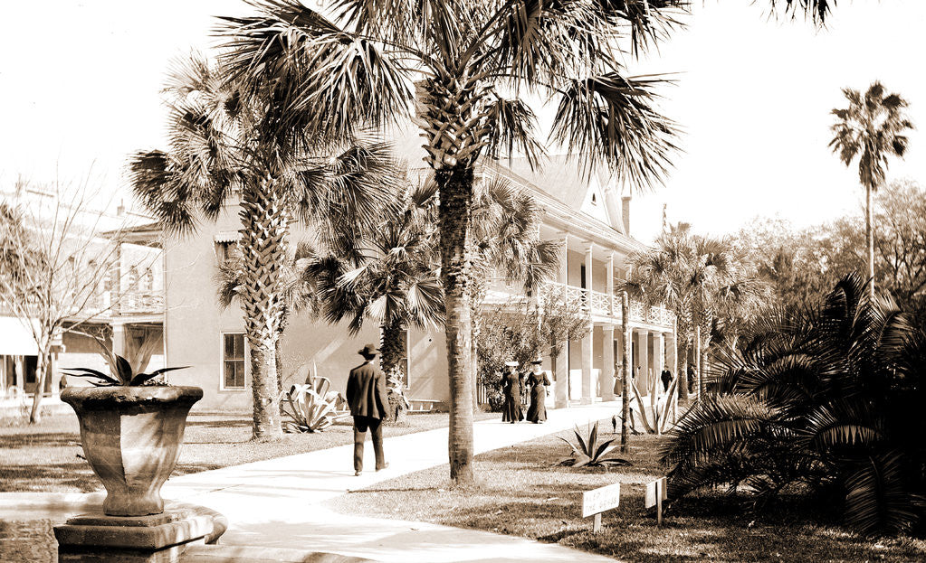 Detail of Post office, St. Augustine by Anonymous