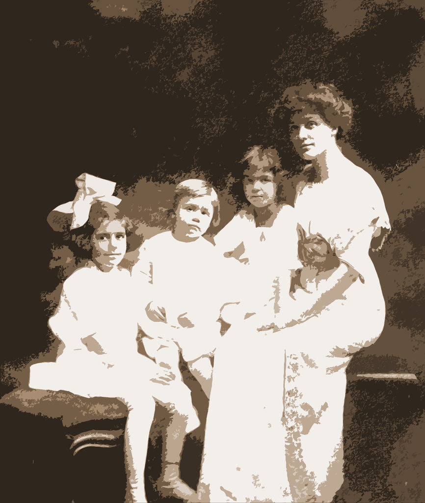 Detail of W.H. Jackson family, Jackson by Anonymous