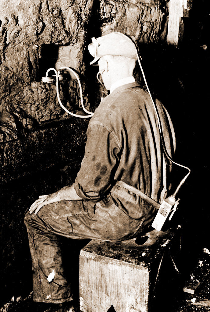 Detail of Geophone, Mining by Anonymous