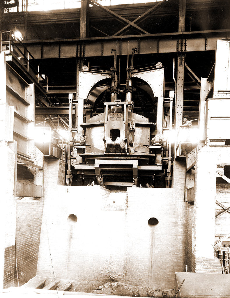 Detail of Blast furnace, Furnaces by Anonymous