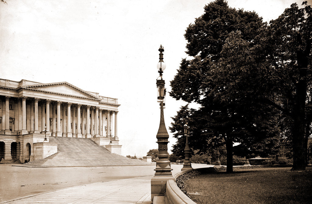 Detail of United States Capitol, Washington by Anonymous