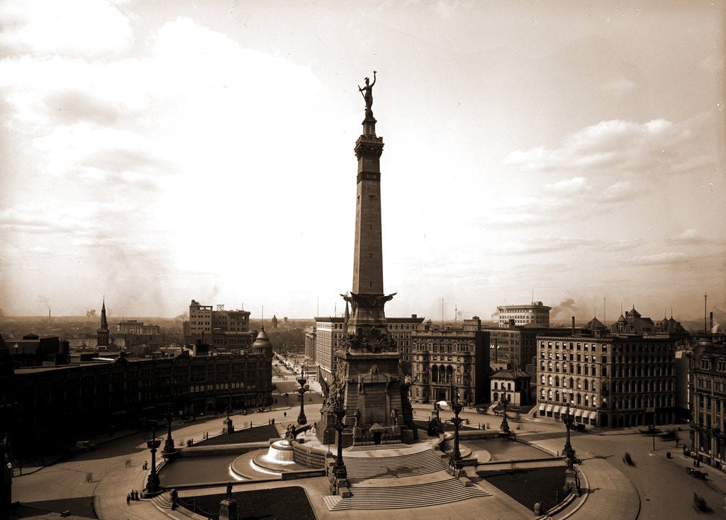 Detail of Soldiers and Sailors Monument, Indianapolis by Anonymous