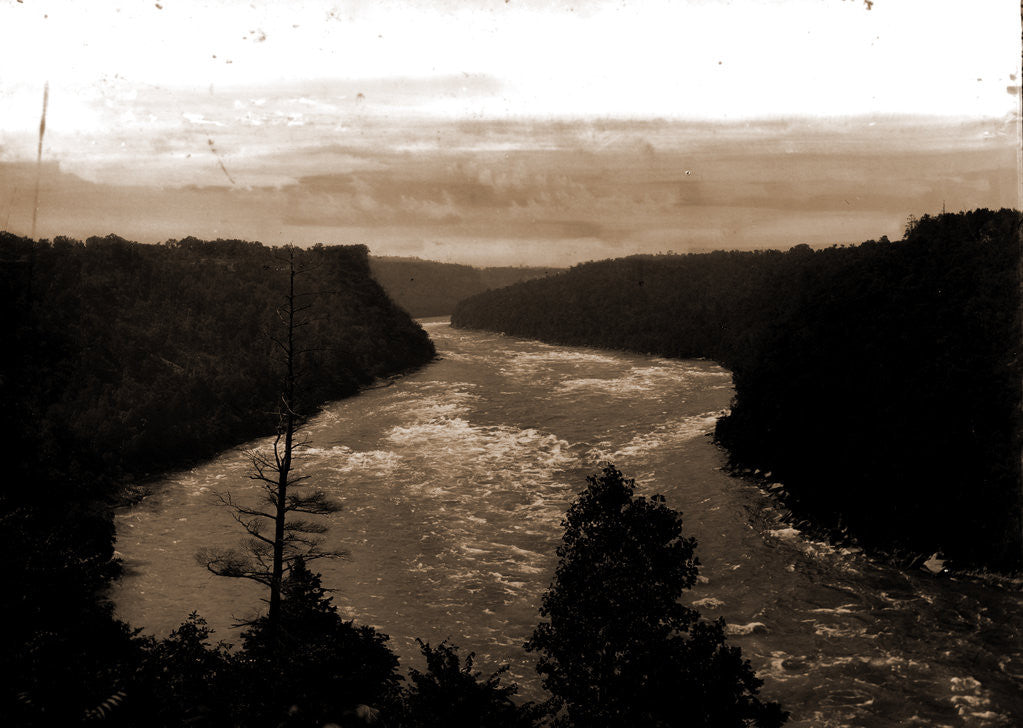 Detail of Niagara Rapids, Lewiston Branch by Anonymous