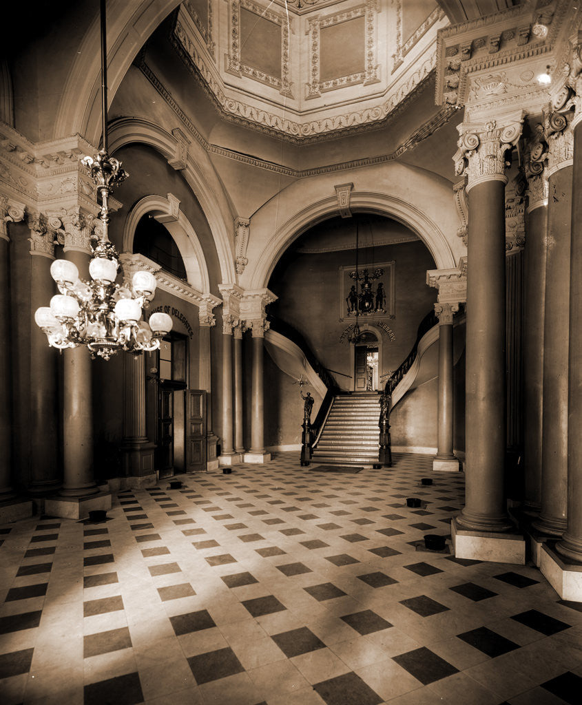 Detail of The Hall, Annapolis by Anonymous
