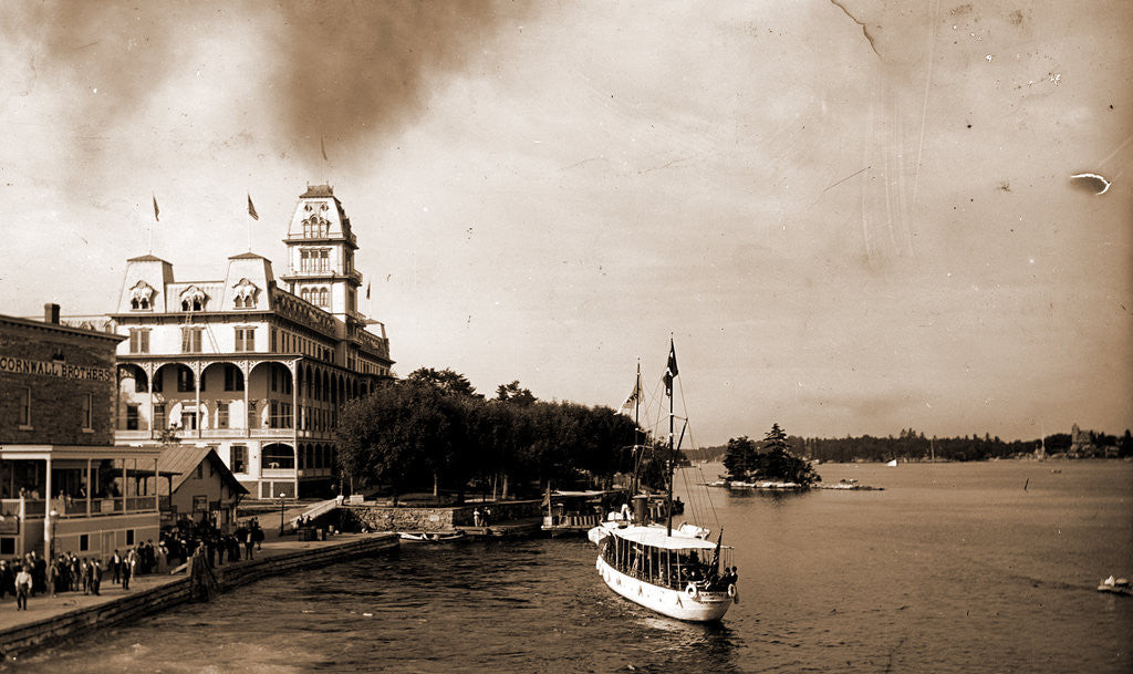 Detail of Thousand Island House, 1000 Islands by Anonymous
