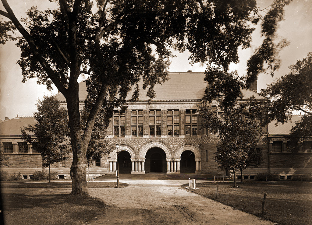 Detail of The Law School, Harvard College by Anonymous