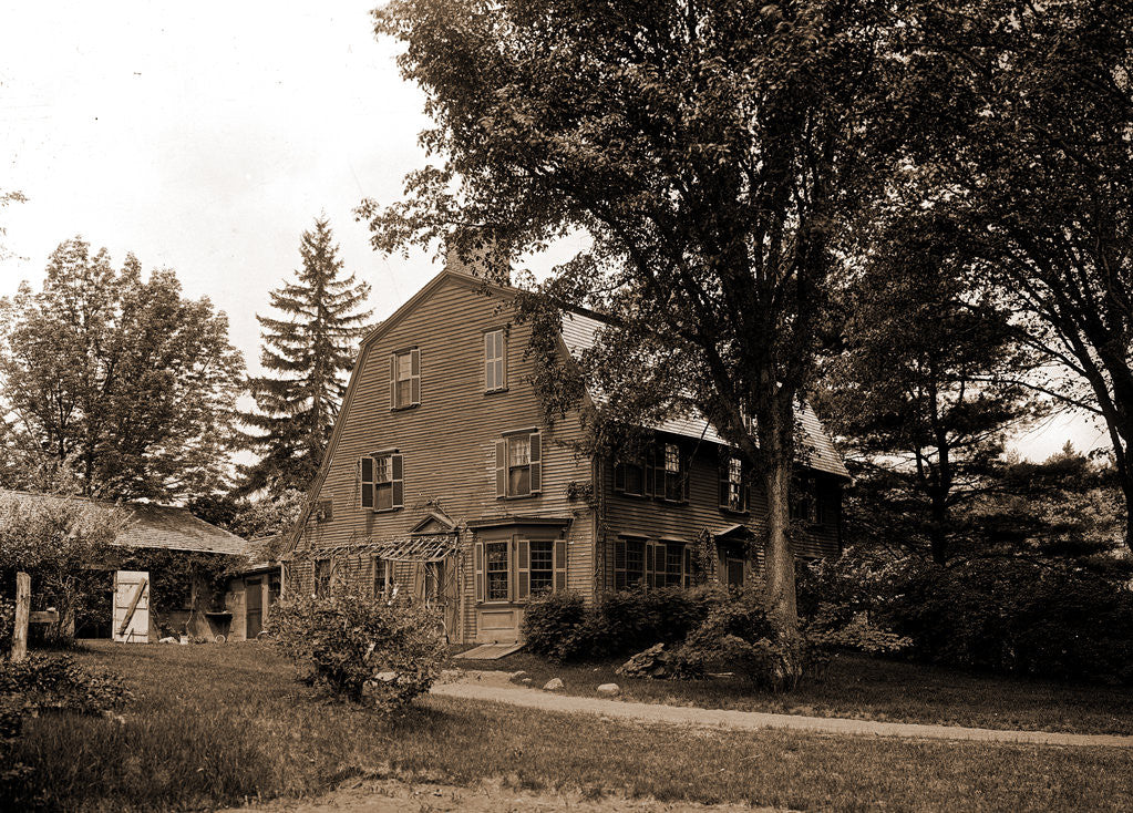Detail of The Old manse, Concord by Anonymous