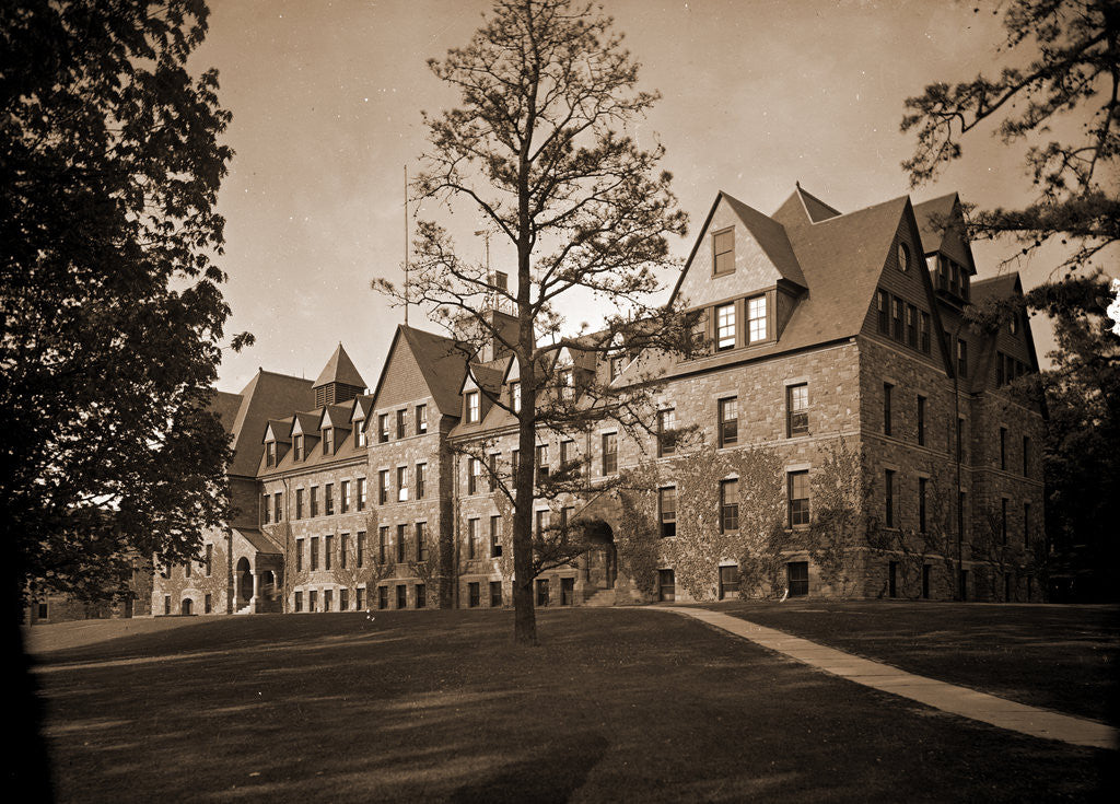 Detail of Lincoln Hall, Cornell University by Anonymous