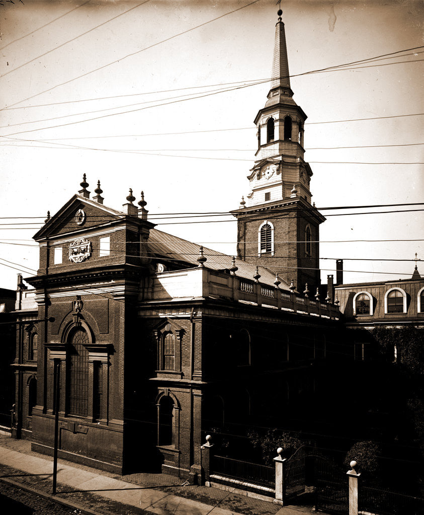 Detail of Christ Church, Philadelphia by Anonymous