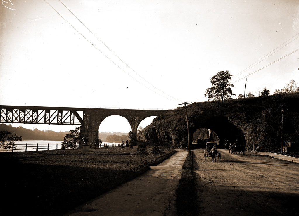 Detail of The Tunnel, River Drive by Anonymous