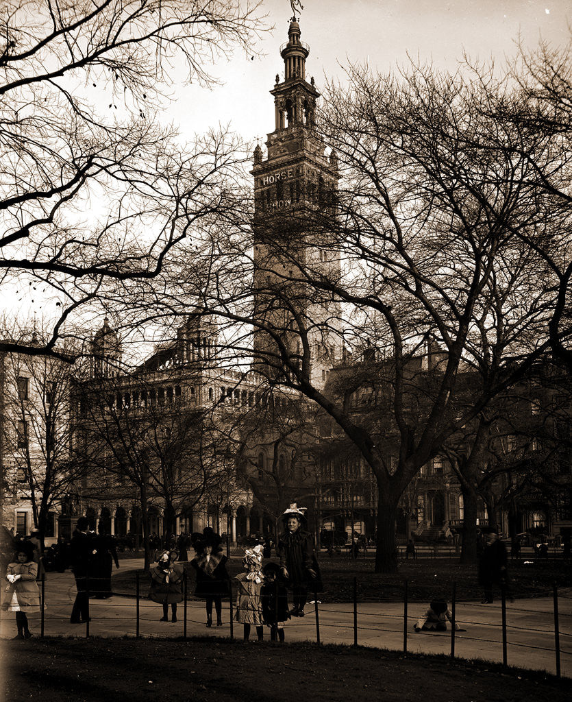 Detail of Madison Square, New York by Anonymous